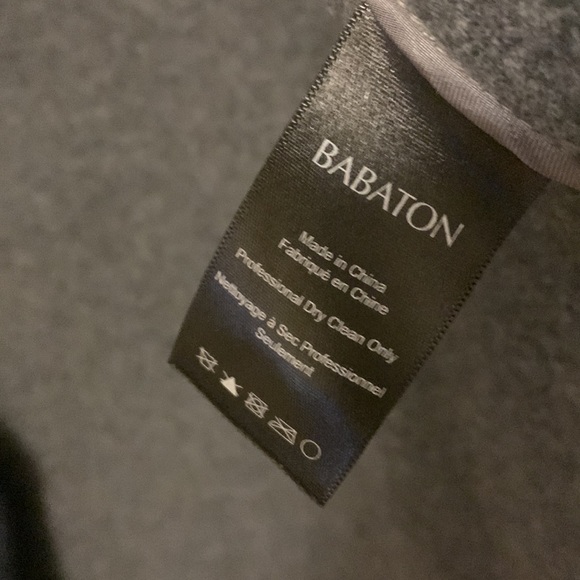 Babaton Navy Cormac Coat - Picture 4 of 5